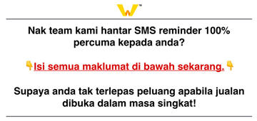 SMS Reminder Case Study Gerak Kerja 14 Hari